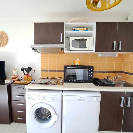 2 Pieces Avec Terrasse, Parking Et Acces Direct A La A - Fr-1-326-816 * Marseillan (Herault)
