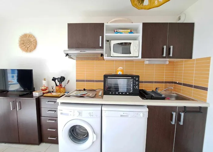 2 Pièces Avec Terrasse, Parking Et Accès Direct à La à - Fr-1-326-816 * Marseillan (Herault)